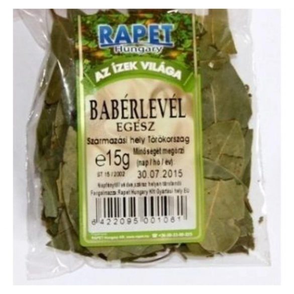 Rapet babérlevél egész 15g