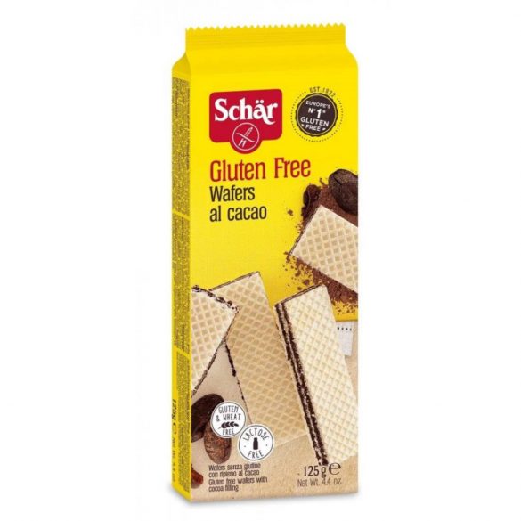 Schar gluténmentes wafer kakaós ostya 125g