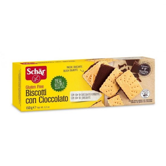 Schar gluténmentes biscotti csokis keksz 150g