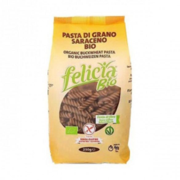 Felicia bio hajdina fusilli gluténmentes tészta 250g