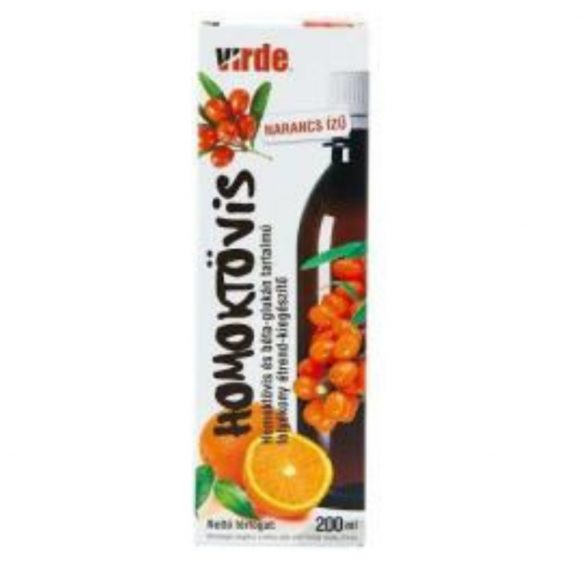 Virde homoktövis-béta-glukán szirup 200ml