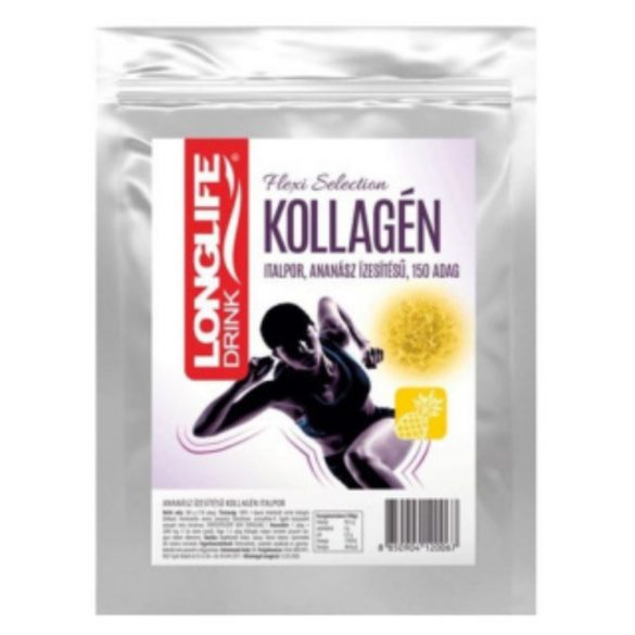 Longlife kollagén ananászos 300g